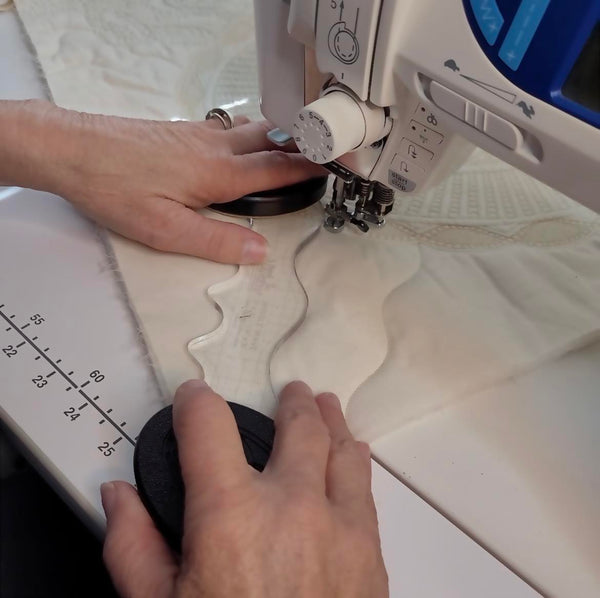 Stitching with Rulers Online Class- Domestic Sewing Machine + BONUS Feathers Class