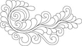 Feathered Curl Border
